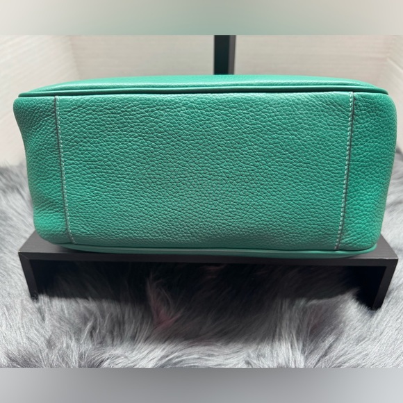 *NWOT* Coach Rori Bright Jade Pebble Leather Shoulder Bag C2853 Handbag Purse - Picture 7 of 11